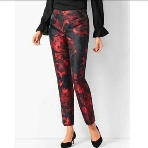 RSVP byTalbots Painted Floral Chatham Ankle pants
